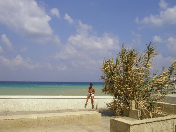 At the harbour walls of Iraklio